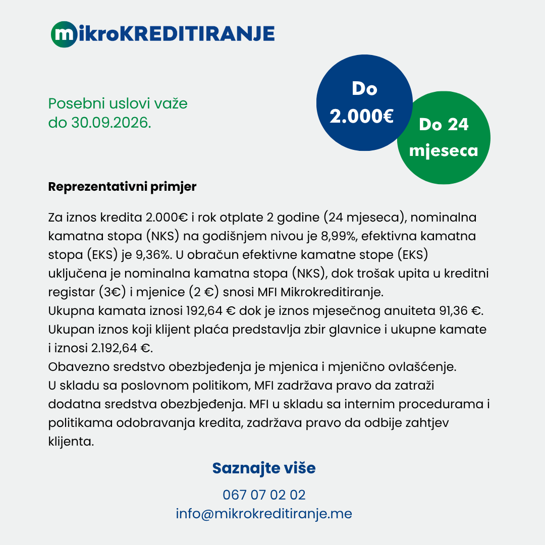 Reprezentativni primjer 2 na 2 